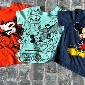 Mickey Mouse shirt 3-pack, size 2T